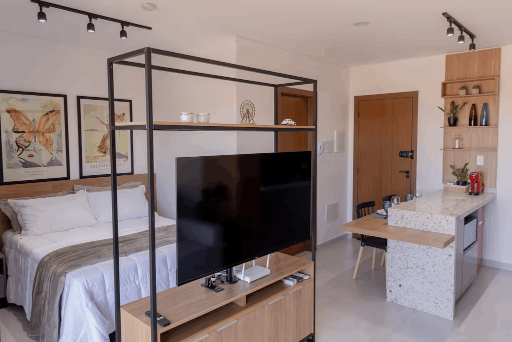 Studio Completo Moderno Aconchegante